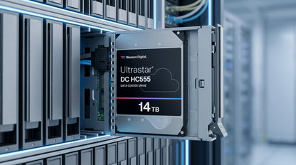 Disco Duro Empresarial WD Ultrastar HC555 14 TB | SATA 6Gb/s | 7200 RPM | 3.5"