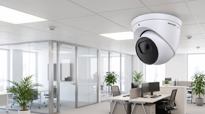 Cámara Turret IP / 5 MP / Lente Fijo 2.8 mm / WDR 120 dB / IR 40 m / IP66 IP67 IK10 / PoE / NDAA