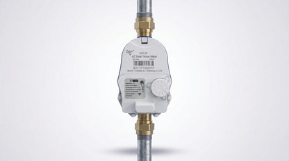 Medidor Ultrasónico de Agua LoRaWAN / 3/4 Pulgada / Smart Metering y Telemetría para BMS / Válvula Integrada / IP68 / Bidireccional / LCD 9 Dígitos