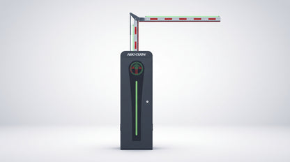 Barrera Vehicular con Brazo Articulado Iluminado Led 3 mts INCLUIDO (1.5 + 1.5) / Derecha / Alto Desempeño / Brushless / Semáforo Rojo-Verde en