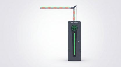 Barrera Vehicular con Brazo Articulado Iluminado Led 3 mts INCLUIDO (1.5 + 1.5) / Izquierda / Alto Desempeño / Brushless / Semáforo Rojo-Verde en