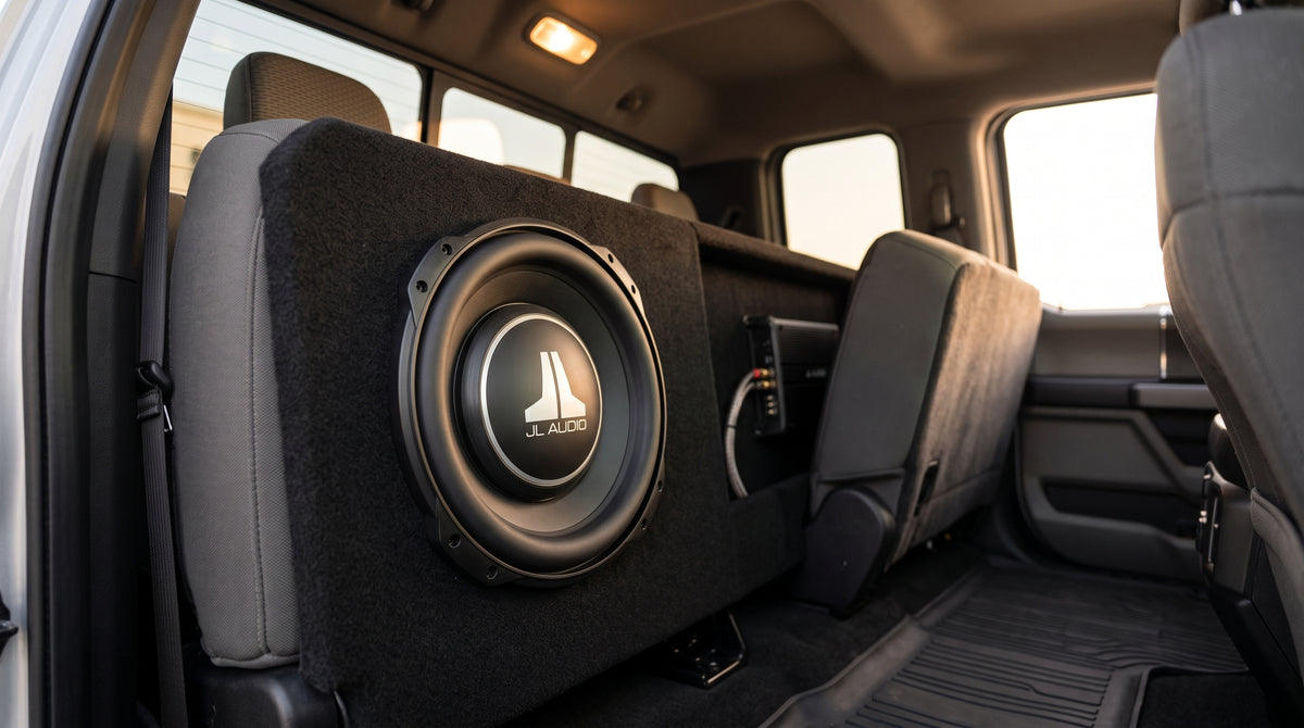 JL Audio 10TW3-D4 / Subwoofer Thin-line 10" / 400 W RMS / Dual 4 &Omega; / Car Audio