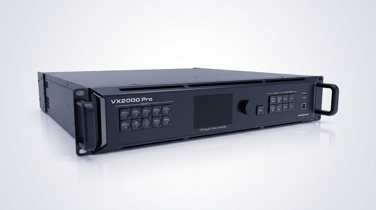 Controlador All-in-One VX2000 Pro / 20 Puertos Ethernet / 13 MP / Resolución Máxima 16,384 x 8,192 / 4K×2K@60Hz