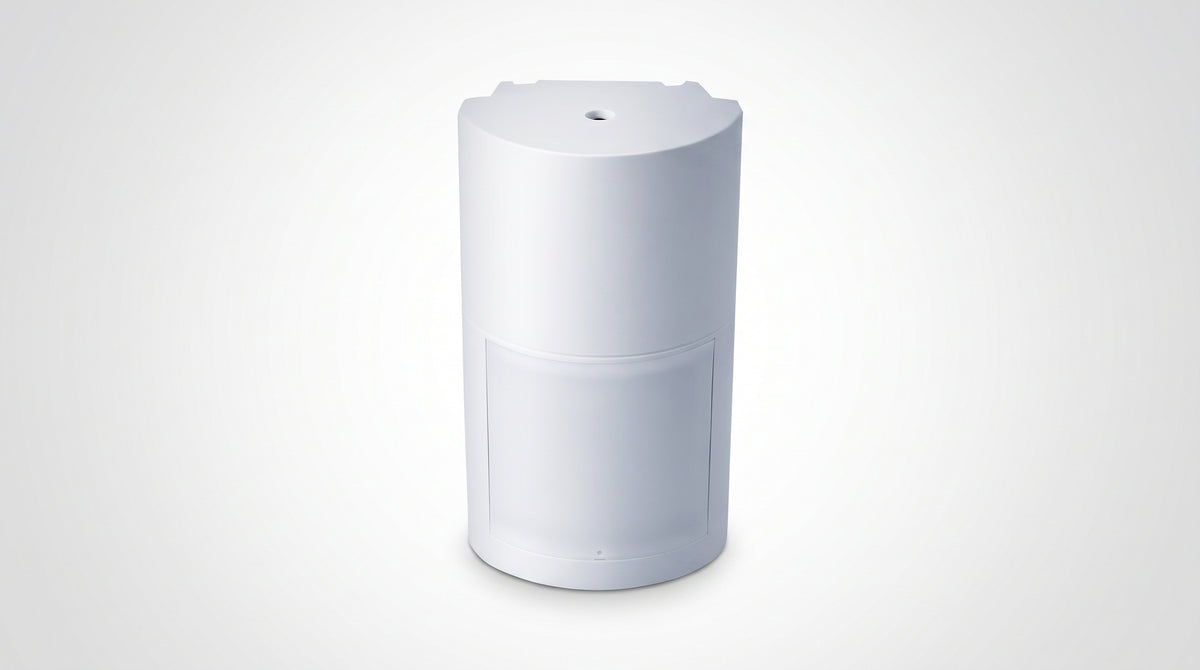 Detector de Movimiento PIR Exterior / Inalámbrico / 120° / 12 m (40 ft) / Batería CR123A / Montaje 0.8-2.7 m / 100% Exterior / SMDA / Compatible con