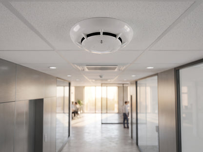 Detector de Humo Óptico Direccionable ED100 / Serie Enea / Efecto Tyndall / Aislador Integrado / Certificación UL-EN54