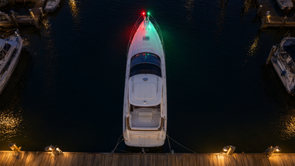 Set Luces Laterales Cromadas / USCG 2nm / <20m