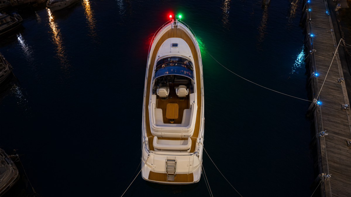 Set Luces Verticales Rojo/Verde / USCG 2nm / Blanco / <20m