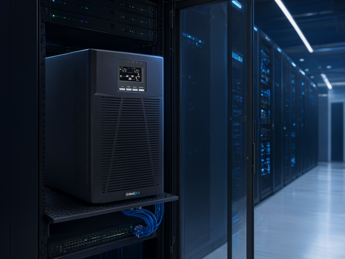 UPS 3000VA / 2700W Online Doble Conversión / Rack-Torre 2U / Onda Senoidal Pura