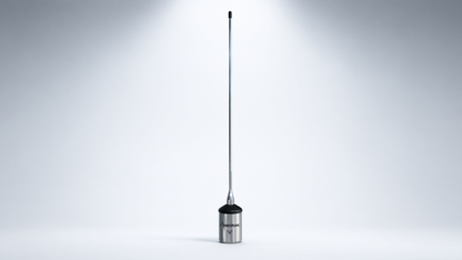 Antena Marina VHF SHAKESPEARE 5241-R / Látigo Acero Inoxidable / 3 dB / 50 W / Bobina Sellada / Cable RG-58 4.5 m (15 ft) / 1.02 m (3.3 ft) / Banda
