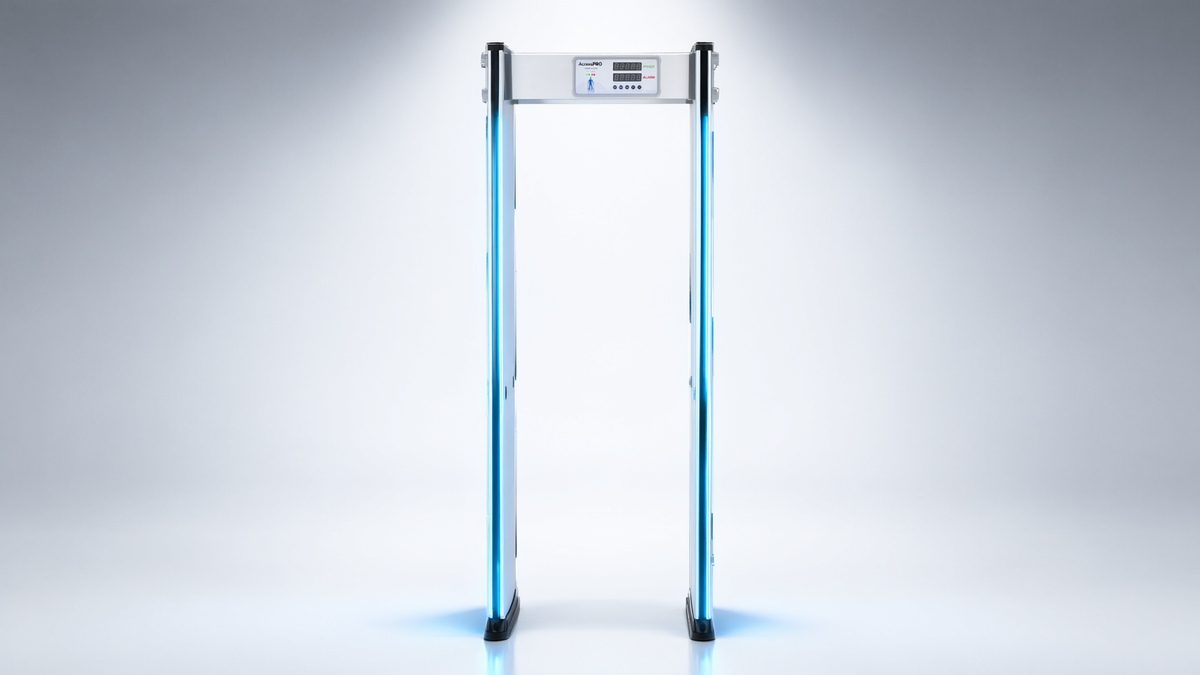 Detector de Metales AccessPRO / 6 Zonas / Interior / 2000 Niveles de Sensibilidad / Contador 99,999