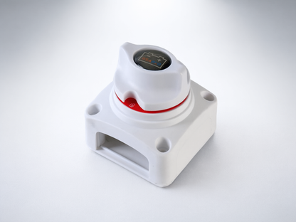 Interruptor Batería SEAFLO SFCBS-275-201 / 2 Posiciones / 275A DC Continuo / 1250A DC Arranque / 8-50V DC / Terminales Cobre / Montaje Empotrado o