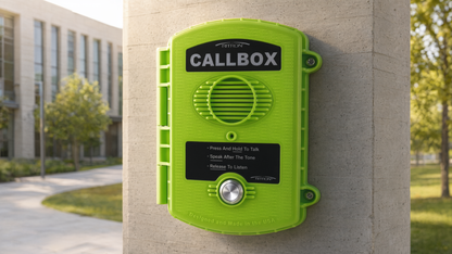 Callbox, Intercomunicador Inalámbrico Vía Radio UHF 450-470MHZ, Serie Q1 en Color Verde