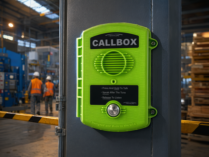 Callbox, Intercomunicador Inalámbrico Vía Radio UHF 450-470MHZ, Serie Q1 en Color Verde