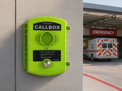 Callbox, Intercomunicador Inalámbrico Vía Radio UHF 450-470MHZ, Serie Q1 en Color Verde