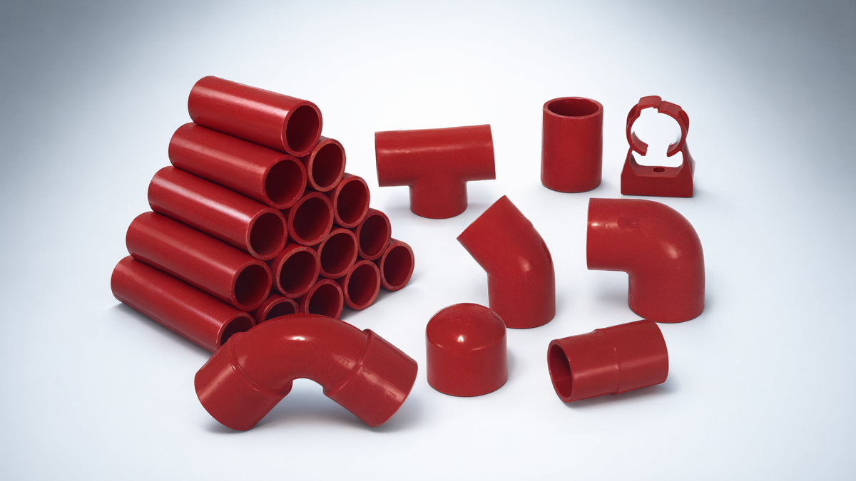 Kit de Tubería Red Pipe / Detección por Aspiración / UL Listed / Clasificación Plenum / 96 Pies de Tubería / 2,500 sq.ft.