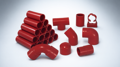 Kit de Tubería Red Pipe / Detección por Aspiración / UL Listed / Clasificación Plenum / 96 Pies de Tubería / 2,500 sq.ft.