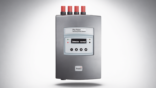 Detector de Humo por Aspiracion / ProPointPlus 1 Tubo / 2500 m2 / SCD Optico y CO / OLED / TCP/IP / EN 54-20