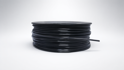 Bobina de 152 Metros de Cable Detector de Calor / Temperatura Fija 185°C / Recubrimiento Nylon Negro / Exterior / Deteccion Lineal de Temperatura