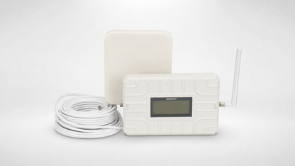 Kit Amplificador de Señal Celular 2G, 3G, 4G y 5G / Mejora llamadas convencionales y VoLTE / Amplifica señal de TELCEL, AT&T, MOVISTAR, BAIT,DiRi y