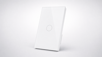 Apagador Inteligente WiFi / 1 Regreso de Carga / 800 W por Cuadrilla / Panel de Vidrio Templado 120 x 72 mm (4.72 x 2.83 in) / App EPCOM Smart Home