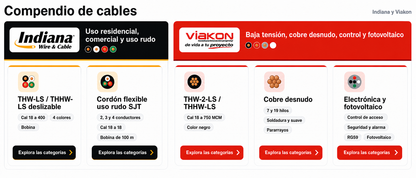 Cable Eléctrico de Uso Rudo 2 Hilos Calibre 14 AWG, Hasta 600 V. Rollo de 100 m