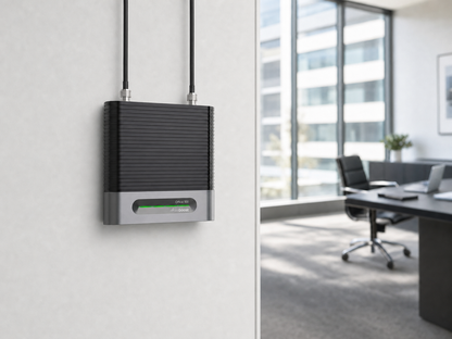 KIT Amplificador de Señal Celular 4G/ 3G, OFFICE 100 | Mejora la Señal Celular de Múltiples Operadores | Cubre áreas de hasta 1200 m²