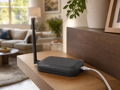 KIT de Amplificador de Señal Celular Home Studio/ Datos 2G, 3G, 4G / Llamadas / Mejora la señal para cubrir hasta 60 m² como una habitación, casa