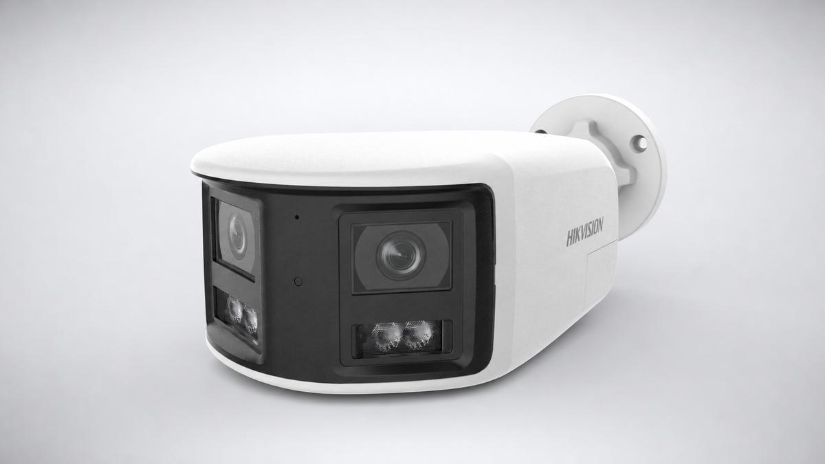 Bala IP Panorámica 180° 6 Megapixel / Doble Lente 2.8 mm / Dual Light (30 mts IR + 30 mts Luz Blanca) / Wi-Fi 6 (802.11ax) / ACUSENSE / Audio