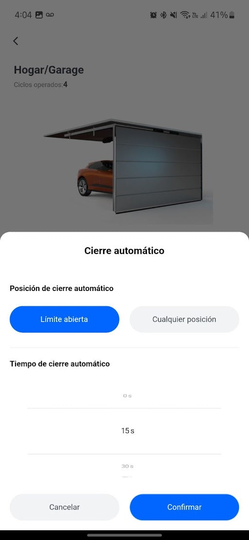 Kit D/ Puertas D/ Garage / 1/2HP / Fuerte / Silencioso / Incluye riel tipo T de 3mts / Compatible con APP / 2 Controles Inalámbricos Visera / 1