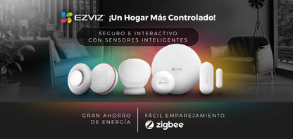 Botón de Emergencia Inalambrico / Compatible con Kit de Alarmas EZVIZ / Protocolo Zigbee