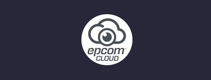 Suscripción Anual Epcom Cloud / Grabación en la nube para 1 canal de video a 8MP con 30 días de retención / Grabación continua