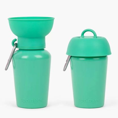 Botella de agua portátil Springer para pasear a tu perro (450 a 1300 ml)