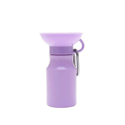 Botella de agua portátil Springer para pasear a tu perro (450 a 1300 ml)