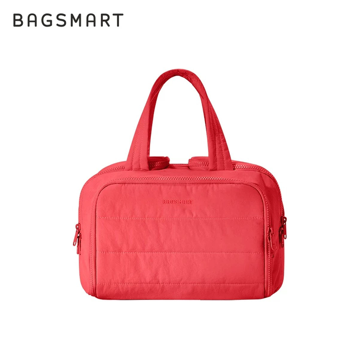 Neceser acolchado Bagsmart de gran capacidad para viaje (cosméticos y artículos de baño)