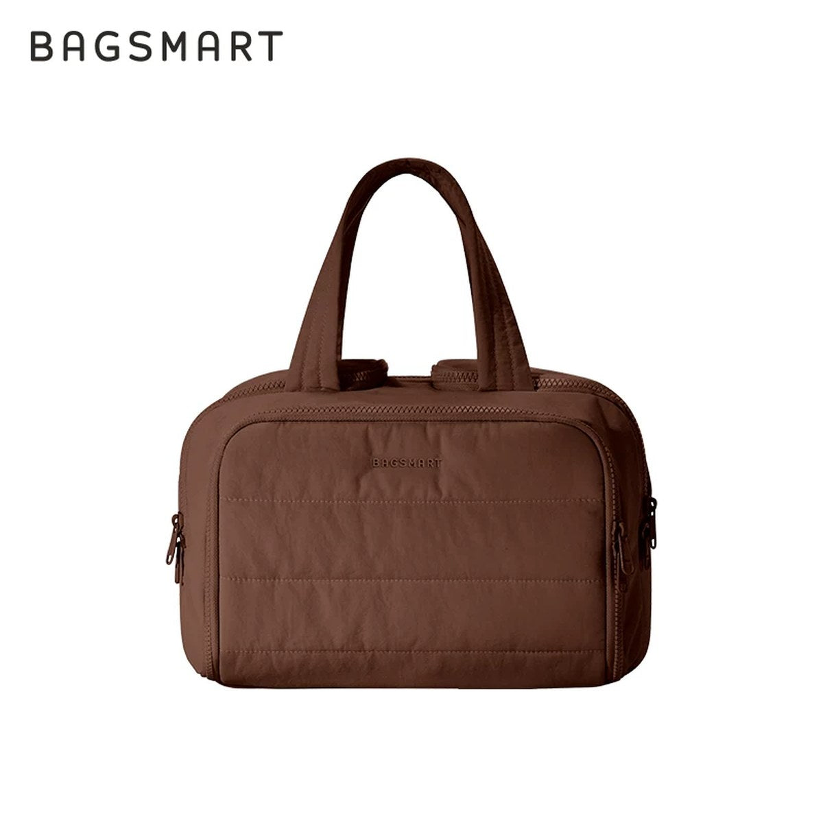 Neceser acolchado Bagsmart de gran capacidad para viaje (cosméticos y artículos de baño)