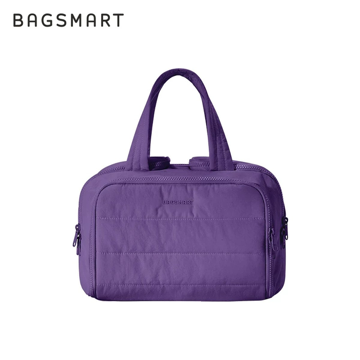 Neceser acolchado Bagsmart de gran capacidad para viaje (cosméticos y artículos de baño)