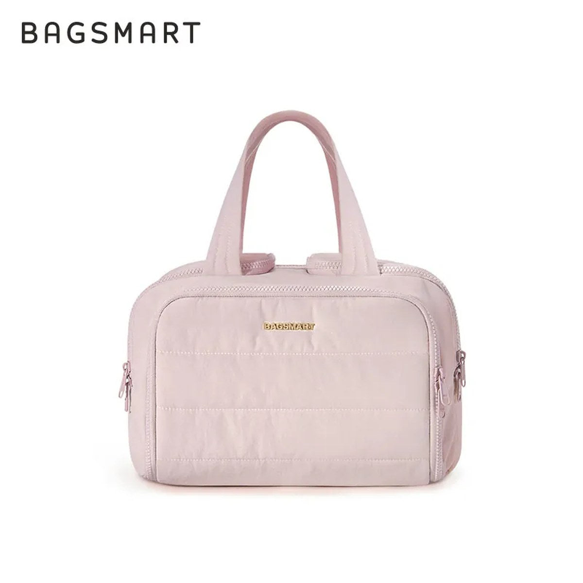 Neceser acolchado Bagsmart de gran capacidad para viaje (cosméticos y artículos de baño)