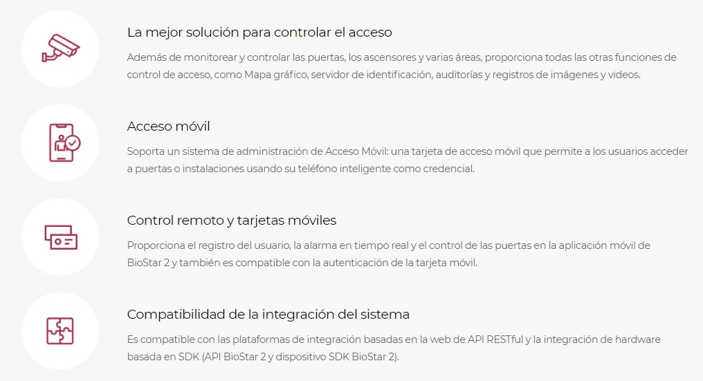 Software de Administración de Acceso, para Lectores SUPREMA, Licencia Avanzada, 100 puertas