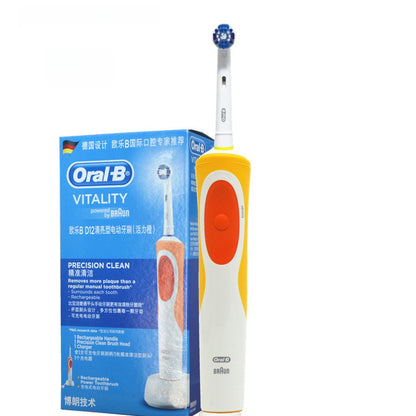 Cepillo de Dientes Electrico Oral B D12 y D100 Adulto Recargable Rotativo de Cerdas Suaves