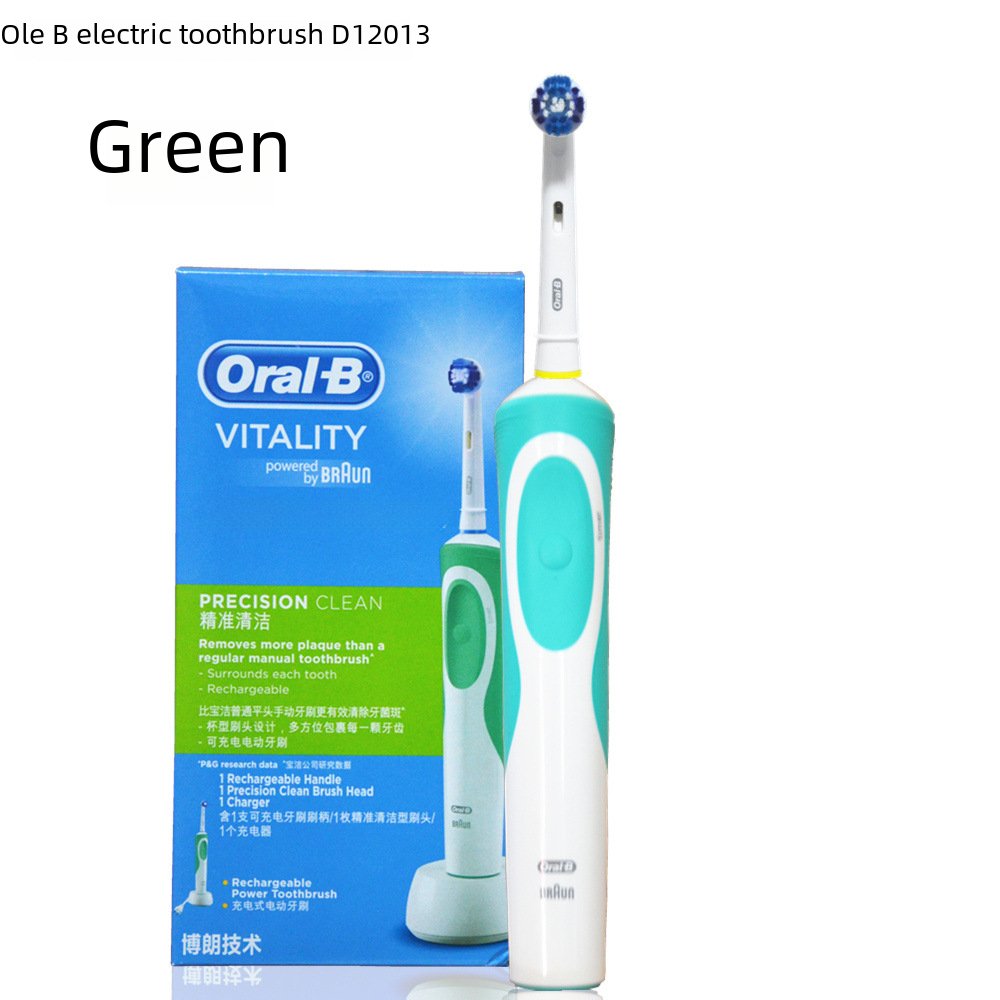 Cepillo de Dientes Electrico Oral B D12 y D100 Adulto Recargable Rotativo de Cerdas Suaves