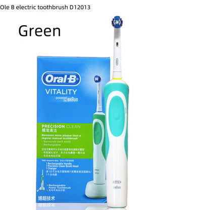 Cepillo de Dientes Electrico Oral B D12 y D100 Adulto Recargable Rotativo de Cerdas Suaves