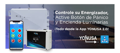 Cerco Eléctrico INTELIGENTE WIFI para PROTECCIÓN EN CASAS, NEGOCIOS, BODEGAS,ETC. Aplicación Celular Gratuita