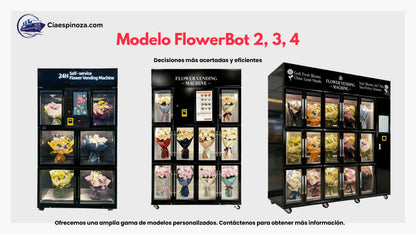 Modelos FlowerBot 2, 3 y 4