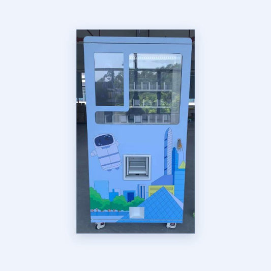 Máquina Expendedora para Robots Repartidores (Pantalla 21.5")