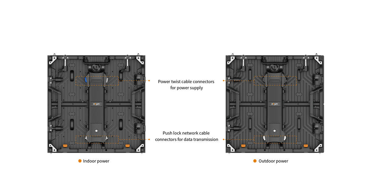 Kit Videowall LED Interior / ABSEN / 24 Gabinetes 500 x 500 / Pixel Pitch 2.6 mm / 1000 nits / Refacciones y Flight Cases Incluidos
