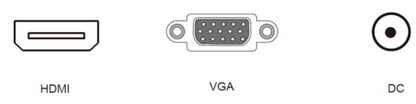 Monitor LED Full HD (1080p) de 27" / Bocinas Integradas / 100 Hz / Ideal para CCTV, Oficina y Hogar / Entrada HDMI-VGA / VESA (100 X 100) / Uso 24/7