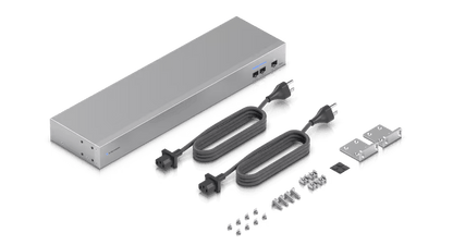 UniFi USW-WAN – Switch WAN Capa 2 con Uplinks SFP+ 10G, Puerto RJ45 GbE y Alimentación CA Redundante para Alta Disponibilidad con UniFi Gateways en