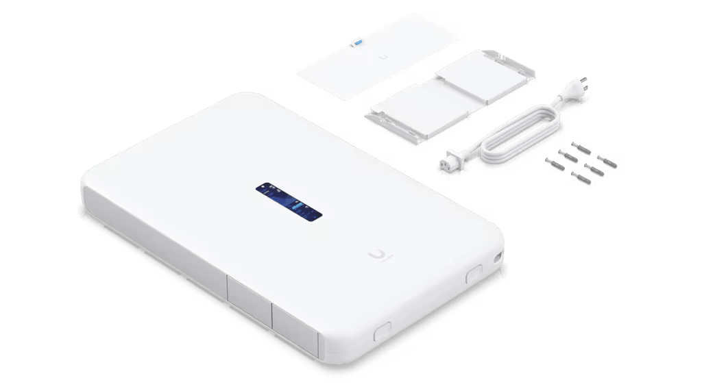 Dream Wall Cloud Gateway 10G Diseñado para Montaje en Pared con WiFi 6 Integrado, Switch PoE de Alta Potencia y Compatibilidad Total con Aplicaciones