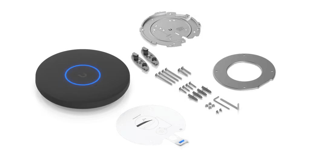 U7 Pro XG Wi-Fi 7 Tri-Banda para Interiores con Soporte 6 GHz, Cobertura de hasta 140 m², Capacidad para Hasta 300 Usuarios y Puerto Multi-Gig