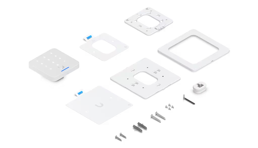 Lector de Acceso G3 Flex con Teclado y NFC, Compatible con App UniFi Identity y Touch Pass, Uso con Guantes o Humedad, Resistencia IP55 y